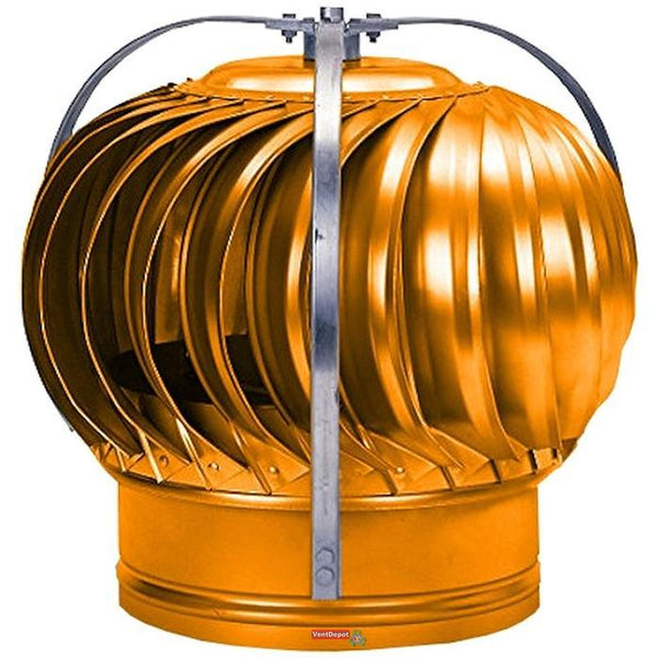 Turbine Vent - Copper - 8 Inch