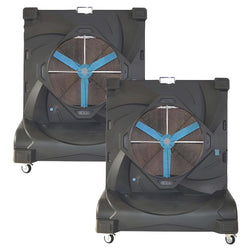 $13746.60 - 2Pcs, 42"Ø, 18720CFM, 31805m³/hr, 110-120V/60Hz, 969W, 9.5A, 1.3HP, 810rpm, 4250Sq.Ft., 210 gal. Capacity, 65-85dB., USOTQ-002, AWC421000 (2), Shipping Size: 160X110X196 in, 906 lb, Lead Time: 30 Business Days