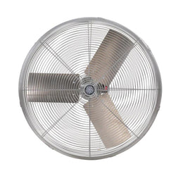  $557.47 - 24"Ø, 4300/3900CFM, 277V, 1A, 1/3HP, 2 Speed, No Mount, Gray., USIHH-001, IHP24-H-277, Shipping Size: 16X27X27 in, 40 lb, Lead Time: 10 Business Days