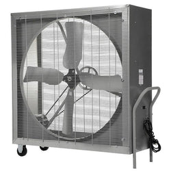 $2666.72 - 48"Ø, 14400CFM, 1725RPM, 120V, 15A, 1Ph, 1HP, Fully Enclosed, Belt Drive, Galvanized., USHDS-003, PCBT 48-B, Shipping Size: 21X65X57 in, 185 lb, Lead Time: 10 Business Days