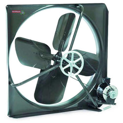 $3065.45 - Belt Drive, 48"Ø, 21500CFM, 1HP, 230/460V, 3.8/1.9A, 3Phase, Open Drip Proof Motor,  70dB and Shutter with Weather Strip Seal , USBXT-020, CE-48B-3 + CES-48, Shipping Size: 19X56X56 in, 128 lb, Lead Time: 7 Business Days