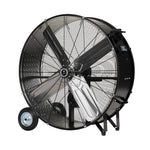 $791.64 - 42"Ø, 7600/6700CFM, 120V, 6.5A, 1Ph, 1/3HP, Belt Drive, Portable Blowers, ODP Open Motor, Black., USVCP-002, CPB 42-B, Shipping Size: 15X41X46 in, 93 lb, Lead Time: 20 Business Days