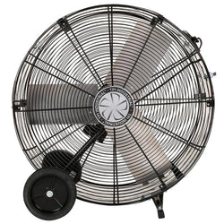 $970.52 - 42"Ø, 9000CFM, 120V, 7.9A, 1Ph, 1/2HP, Direct Drive, Standard Portable Blowers, Totally Enclosed, Black., USPXD-003, PBX 42-D, Shipping Size: 22X48X47 in, 102 lb, Lead Time: 10 Business Days
