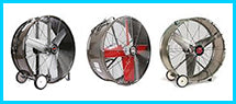  Drum and Barrel Fans