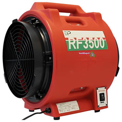  $562.43 - 110V, 1Ph, 60Hz, 0.6Kw, 6A, 3000 CFM, Db’s 84, Min/Max Temp 33/95°F., USRFA-001, 10965RD-US RF3500, Shipping Size: 19X14X18 in, 44 lb, Lead Time: 2 Business Days