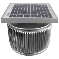$144.70 - 4"Ø, 91CFM, 154m³/hr, 3W Panel Solar, 12V, 3W, Black, 1 Number of Fans. , USRTF-002, ASF-4-RF, Shipping Size: 9X9X9 in, 2.45 lb, Lead Time: 20 Business Days