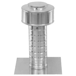  $42.38 - 3"Ø, 8" Collar Height, 7 Sq. In/0.05 Sq. Feet NFA, 14/29 Sq. Foot IBC, 0/12 min, 12/12 max. Pitch Capacity., USKPN-001, KV-3, Shipping Size: 9X13X9 in, 0.65 lb, Lead Time: 20 Business Days