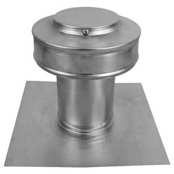 $22.67 - 3"Ø, 4" Tall Collar, 7 Sq. In/0.05 Sq. Feet NFA, 15/30 Sq. Foot IBC, 3/12 min, 12/12 max. Pitch Capacity., USRBV-002, RBV-3-C4, Shipping Size: 9X7X9 in, 0.41 lb, Lead Time: 20 Business Days