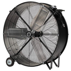 $529.54 - 36"Ø, 5400/4600CFM, 120V, 3.6A, 1Ph, 1/3HP, Direct Drive, Floor Portable Blowers, Open Ventilated, Black., USVCS-002, CPB 36-D, Shipping Size: 16X39X39 in, 70 lb, Lead Time: 10 Business Days