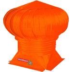 $546.26 - 40"Ø, 6562CFM, Turbine, Standard Flat Base, Galvanized, Orange, Heated Paint., USGEX-010, MXGEX-010, Shipping Size: 105X105X140 cm, 33 lb, Lead Time: 45 Business Days