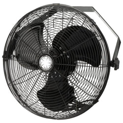 $256.75 - 24"Ø, 3800/3600/3400CFM, 120V, 2.4A, 1/4HP, 3 Speed, Yoke Mount, Black., USUHD-002, U-24-TE-HD, Shipping Size: 29X30X13 in, 28 lb, Lead Time: 10 Business Days