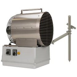 $11210.66 - 48 Kw, 163824 BTU, 480 V, 3 PH, 57.8 A, Temp 84°F, Air Throw 42’, 1800 CFM., USWDL-040, P3P5548T, Shipping Size: 14X22X19 in, 126 lb, Lead Time: 40 Business Days