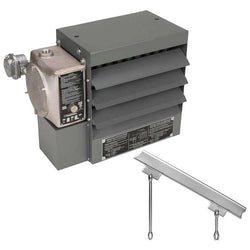 $13359.72 - Kw 25, 85400BTUs, 600V, 3 PH, 24.9 A, Temp. °F 32.8, Air Throw 43’, CFM 2450, Includes HLPM1525 Pipe Mounting Kit for ., USHLI-027, HLA 20-600360-25.0-24, + HLHM, Shipping Size: 68X58X63 in, 225 lb, Lead Time: 25 Business Days