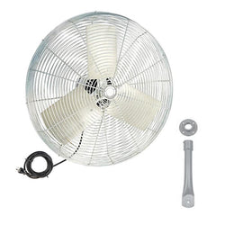 $452.27 - 20"Ø, 3000/2600CFM High/Low, 120V, 2.4A, 1HP, 2 Speed, Ceiling Mount, Gray., USSER-002, ACH 20 + ACM-C, Shipping Size: 14X22X22 in, 39 lb, Lead Time: 10 Business Days