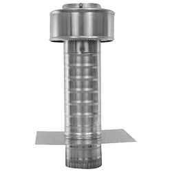 $115.76 - 12"Ø, 11"Collar Height, 18"Overall Height, 113Sq.In/0.78Sq.ft., 235/470Sq.Foot, 0/12min, 12/12max, Pitch Capacity, Brown., USKRF-045, KV-12-TP, Shipping Size: 19X19X19 in, 4.5 lb, Lead Time: 20 Business Days