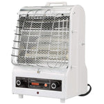  $190.18 - 1500/900/600W, Max 5120 BTUs, 120V, 1 Phase, 12.5/7.5/5A, 60 Hz, Portable Heater, USCOH-001, 198 TMC, Shipping Size: 12X16X13 in, 9 lb, Lead Time: 10 Business Days