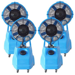  $11781.77 - 4 Pcs, 26"Ø, 110/120V, 60Hz, 1.3Hp, 8000CFM, 26" Air Outlet, 3000 Sq.Ft., 42.5 gal, 3 Speeds, 1.6 gal/h. , USTKN-004, PMF260660 (x4), Shipping Size: 97X83X35 in, 608 lb, Lead Time: 30 Business Days