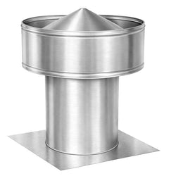 $171.60 - 1Pc, 12" Throat Size, 12" Stack Height, 16" x 16" Flange, Stainless Steel. , USINE-032, IV12SS, Shipping Size: 18X18X15 in, 10.3 lb, Lead Time: 20 Business Days