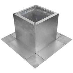 $161.24 - 6" Height, For a 24"Ø Vent or Fan, 27" Outer Width, 25" Inside Opening., USRCQ-014, RC-24-H6-Ins, Shipping Size: 34X34X8 in, 4 lb, Lead Time: 20 Business Days