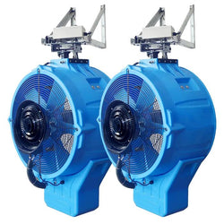 $3779.24 - 26"Ø, 3000 Sq.Ft. Cooling area, 8000CFM, 1150rpm, 110-120V/60Hz, 969W, 8.0A, 1.3HP, 1.6 gal, 3 Speeds., USMHA-002, WMF260660 (x2), Shipping Size: 96X33X20 in, 216 lb, Lead Time: 30 Business Days