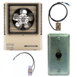$6894.11 - 50 Kw, 170.6 BTU´s, 480V, 3 PH, 60.3 A, with Control, 3100/2800 CFM, Includes  Summer fan switch, USHH-045, P3P5150CA1N + FS5102, Shipping Size: 87X75X26 in, 120 lb, Lead Time: 40 Business Days