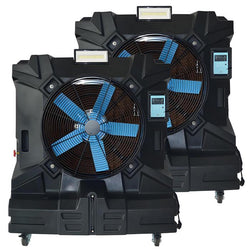 $5477.40 - 2Pcs, 24"Ø, 7800CFM, 13252m³/h, 110-120V/60Hz, 634W, 5.9A, 0.85HP, 960rpm, 3125Sq.Ft., 30 gal. Capacity, 70-90dB., USCTQ-002, BWC240600 (2pzs), Shipping Size: 94X28X56 in, 428 lb, Lead Time: 30 Business Days