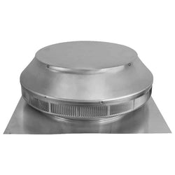  $62.02 - 12"Ø, 1" Tall Collar, 113 Sq. In/0.78 Sq. Feet NFA, 235/470 Sq. Foot. IBC, 3/12 min, 12/12 max. Pitch Capacity, Aluminum., USPPV-001, PV-12-C1, Shipping Size: 18X6X18 in, 2.5 lb, Lead Time: 20 Business Days