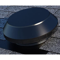 $80.62 - 12"Ø, 1" Tall Collar, 113 Sq. In/0.78 Sq. Feet NFA, 235/470 Sq. Foot. IBC, 3/12 min, 12/12 max. Pitch Capacity, Black., USPPV-002, PV-12-C1, Shipping Size: 18X6X18 in, 2.5 lb, Lead Time: 20 Business Days