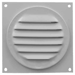 $15.44 - 4"Ø, Aluminum, Color White., USBSV-002, BSV-4-WT, Shipping Size: 7X4X7 in, 0.11 lb, Lead Time: 20 Business Days