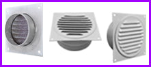  Vents: Round Soffit Vents