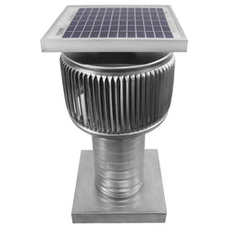 $171.58 - 4"Ø, 6"Tall Collar, 8"CMF Width, 91CFM, 154m³/hr, 12V, 3W, 12Sq.In, with Flange. , USNCB-002, ASF-4-C6-CMF, Shipping Size: 10X15X10 in, 4 lb, Lead Time: 20 Business Days