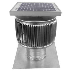  $140.11 - 4"Ø, 2"Collar  Height, 91CFM, 154m/hr, 0.25A, 3Watts, Aluminum, Square Flange, USSNN-001, ASF-4-C2, Shipping Size: 12X12X12 in, 4 lb, Lead Time: 20 Business Days