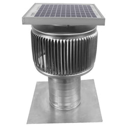 $141.13 - 4"Ø, 4"Collar  Height, 91CFM, 154m/hr, 0.25A, 3Watts, Aluminum, Square Flange, USSNN-002, ASF-4-C4, Shipping Size: 12X14X12 in, 4 lb, Lead Time: 20 Business Days