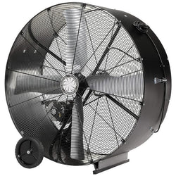 $3001.32 - 48"Ø, 14400CFM, 120/240V, 13.2/6.6A, 1Ph, 1HP, Belt Drive, Standard Portable Blowers, EXP, Aluminum, Black, USIBD-009, PB 48-B-HL, Shipping Size: 29X59X59 in, 173 lb, Lead Time: 10 Business Days