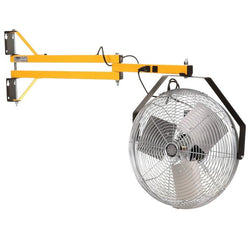 $201.48 - 18"Ø Fan Size, 1800/1300CFM, 120V, 2.2A, 3 Speeds, Silver/Gray. , USLDF-004, LDF-18-TE, Shipping Size: 40X26X19 in, 20 lb, Lead Time: 15 Business Days